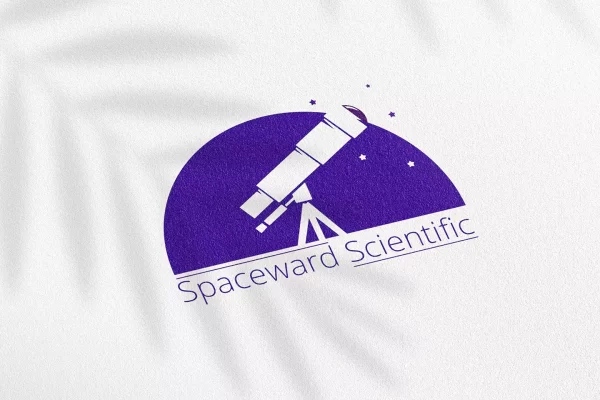 space-scientific-logo-design-image