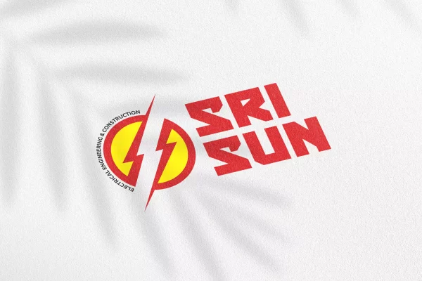 Sri sun logo design